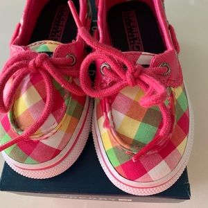 Toddler Sperry Top Sider boat shoes